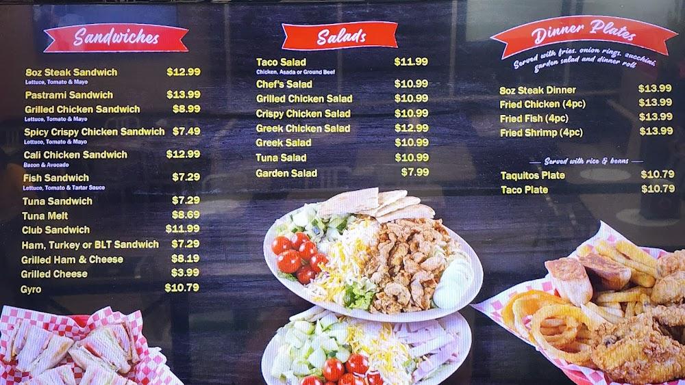 Troy's Burgers Menu image 4